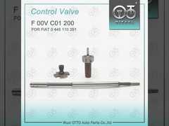 Valve commune du rail F00VC01200 pour l'injecteur 0445110351