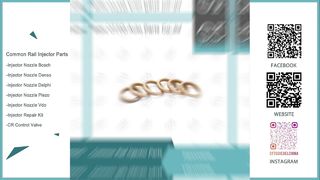 Nouvelle cale d'injecteur à rampe commune fabriquée en chine F00VC04049