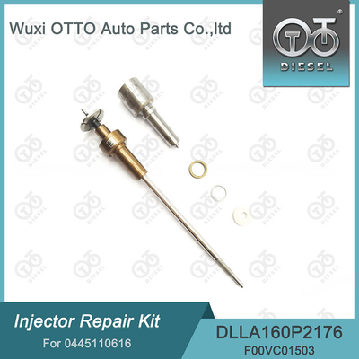 Kit de réparation d'injecteur Bosch 0445110616 avec buse DLLA162P2176
