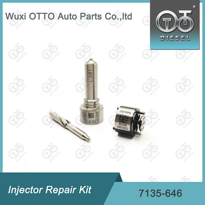 Kit de réparation des vannes à buse 7135-646 Delphi pour injecteurs 28232251 / R03101D / R05102D