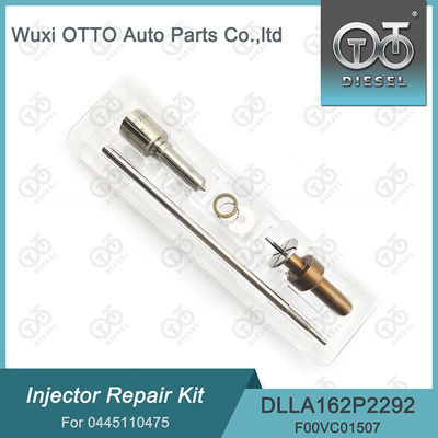 Kit de réparation d'injecteur pour injecteurs 0445110475 Avec buse DLLA162P2292 Et soupape F00VC01507
