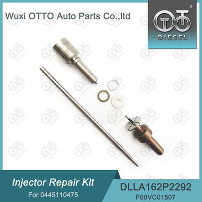 Kit de réparation d'injecteur pour injecteurs 0445110475 Avec buse DLLA162P2292 Et soupape F00VC01507