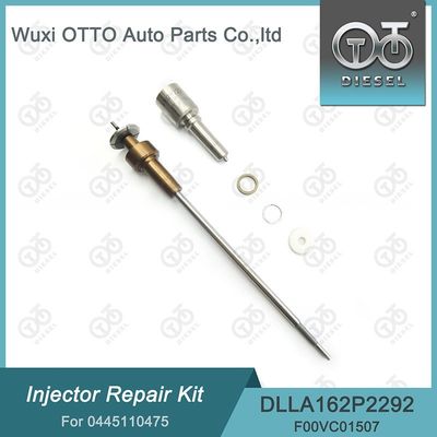 Kit de réparation d'injecteur pour injecteurs 0445110475 Avec buse DLLA162P2292 Et soupape F00VC01507