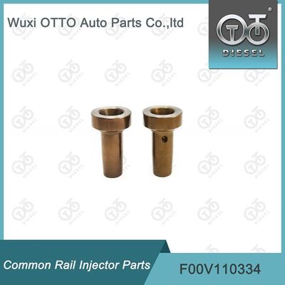 Bouchon de valve en acier rapide Bosch F 00V 334 pour pièces d'injecteur Common Rail dans la série Bosch 0445110