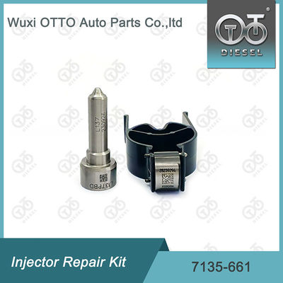 Kit de réparation d'injecteur Kit buse-valve 7135-661 avec buse L137PBD et 1 sac avec moules en plastique