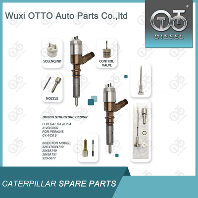 326-4700 Kit de réparation de la chenille pour l'injecteur 320D pour le moteur C6.6
