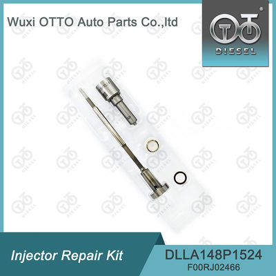 Kit de réparation d'injecteur pour injecteurs 0445120217/218/274 Avec buse DLLA148P1524 et soupape F00RJ02466