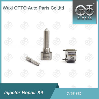 Kit de réparation de la buse d'injection 7135 - 659 Comprend la buse L097PBD et la vanne 28239294