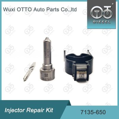 Kit de réparation de l'injecteur 7135-650 avec buse L157PBD et soupape de commande 28239294