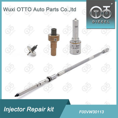 Kit de réparation d'injecteur à rampe commune F00VW30113, comprend un capuchon de Valve T614 pour injecteur 0445110583/584/338002F610