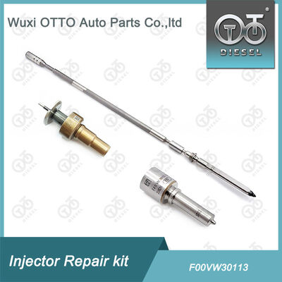Kit de réparation d'injecteur à rampe commune F00VW30113, comprend un capuchon de Valve T614 pour injecteur 0445110583/584/338002F610
