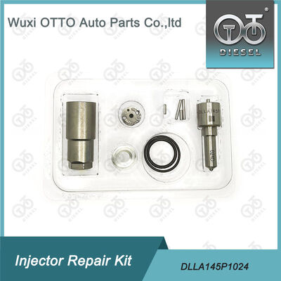 Kit de réparation d'injecteur diesel Denso avec injecteur DLLA145P1024 pour modèle 23670-0L010 en acier rapide