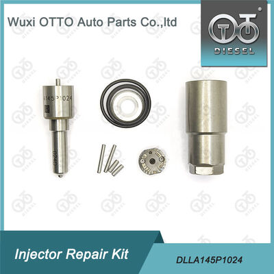 Kit de réparation d'injecteur diesel Denso avec injecteur DLLA145P1024 pour modèle 23670-0L010 en acier rapide