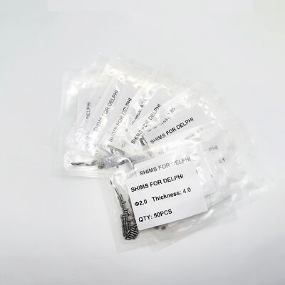 Kit de cales de réglage pour injecteur Common Rail, 2,0 mm de diamètre, rondelles de réparation, 3,80-4,30 (0,05 mm), 50 pièces/sac, pièces de réparation d'injecteur diesel