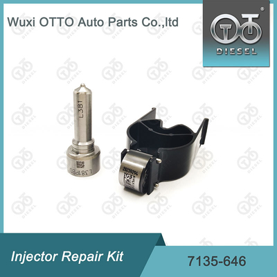 Kit de réparation des vannes à buse 7135-646 Delphi pour injecteurs 28232251 / R03101D / R05102D