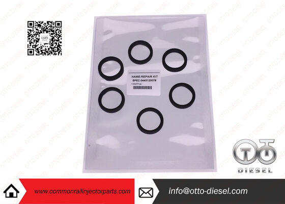 Noir 0 445 120 078 O-Rings pour injecteurs Bosch - 6 PCS/SET kits de réparation pour injecteurs de carburant