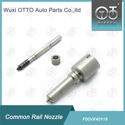 Nozelle d'injecteur de moteur diesel de type Common Rail modèle F00VX40118 en acier à grande vitesse
