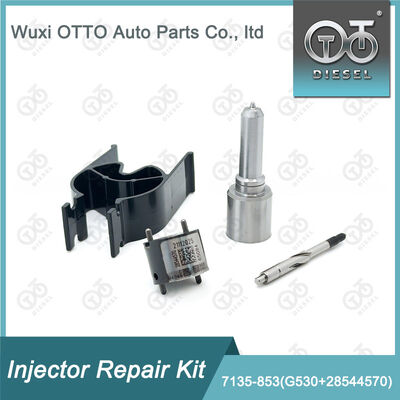 Kit de réparation de l'injecteur de carburant diesel 7135-853 vanne 28544570 buse G530 pour 28543147 composants de révision de l'injecteur