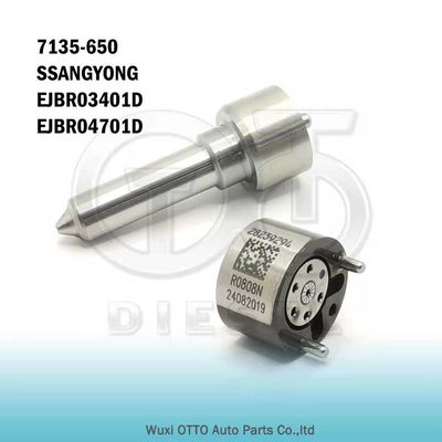 Kit de réparation de l'injecteur Delphi 7135-650 avec buse L157PBD et soupape de commande 28239294